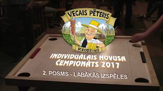 2 Posms  Labākās izspēles  Novusa Čempionāts 2017  Vecais Pēteris Krodziņš [upl. by Ehcram399]