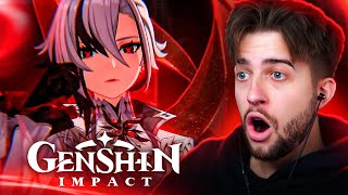 New GENSHIN IMPACT Fan Reacts to EVERY Character Trailer [upl. by Adnalra]