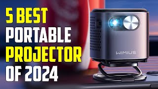 Top 5 Best Portable Projectors 2024  Best Portable Projector 2024 [upl. by Sybyl]