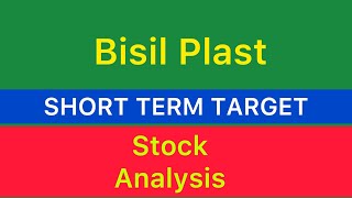 BISIL PLAST LTD STOCK TARGET 🟠 BISIL PLAST STOCK NEWS  BISIL PLAST STOCK ANALYSIS CRASH 071124 [upl. by Ilrahc35]