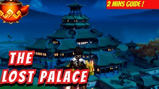 THE LOST PALACE TUTORIAL  SERENITEA POT GUIDE  GENSHIN IMPACT HOUSE DESIGNS TEAPOT IDEAS  HOUSING [upl. by Kursh]