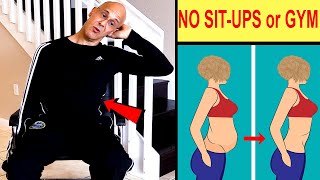 Get Your Belly Nice and TrimNo Sit Ups or Gym  Dr Alan Mandell DC [upl. by Atterahs]