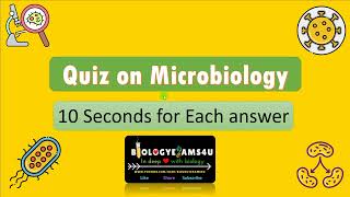 Microbiology Quiz 🦠  Test your knowledge on Basic Microbiology  Microbiology Trivia Quiz ​ [upl. by Nowell]