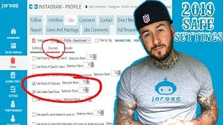 Updated Jarvee Tutorial  2019  Safe Settings [upl. by Malkah]