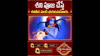 శనిత్రయోదశి రోజు శని పూజ చేస్తే మంచిది  Sravana Masam Significance  Teerthayatralu Shorts [upl. by Sucul]