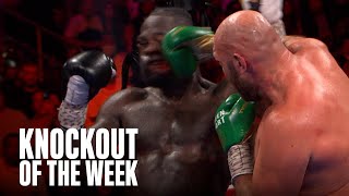 Every Angle of Tyson Fury Knocking Out Wilder in 3rd Final Bout of Trilogy  KNOCKOUT OF THE WEEK [upl. by Euhsoj67]