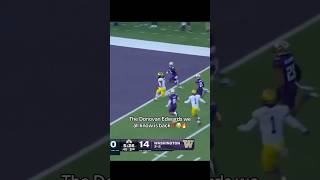 DONOVAN EDWARDS IS BACK🔥❗️ youtubeshorts football collegefootball footballshorts michigan [upl. by Willmert115]