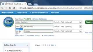 Searching PsycINFO [upl. by Armyn]