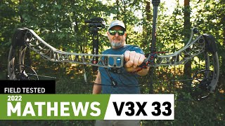 MATHEWS V3X 33  Compound Bow Test amp Review 2022 [upl. by Kenyon]