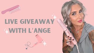 LIVE Lange Le Duo Tutorial Giveaway Curls Have Never Been So Easy [upl. by Liman]