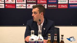 Pressekonferenz Schwenninger Wild WingsAdler Mannheim [upl. by Bascomb]