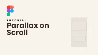 Parallaxing Effect on Scroll in Figma [upl. by Rasaec]