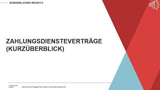 Vertragliche Schuldverhältnisse 17  Bürgerliches Recht II Uni Leipzig SS 2020 Vorlesungsstunde 33 [upl. by Bish752]