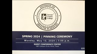 TCC Spring 2024 Health Sciences Pinning Ceremony [upl. by Malsi]