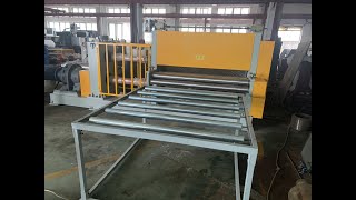 steel tread plates embossing machine aluminium chequered plates [upl. by Nnyliak]