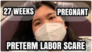 27 WEEKS PRETERM LABOR SCARE  POSITIVE FETAL FIBRONECTIN TEST [upl. by Eteragram]