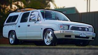 Ezra’s 2000s Dual Cab Hilux Minitruck Build [upl. by Airahs63]