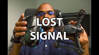 DJI FPV TRANSMISSION SIGNAL LOST [upl. by English]