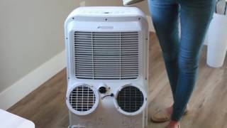 Whynter Dual Hose Portable Air Conditioners M Type Featuring Model ARC 126MD [upl. by Hoagland16]