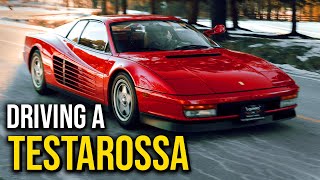 We got a 1986 Ferrari Testarossa Does it beat the LP400 S [upl. by Etnoj]