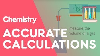 Calculating Reliability Accuracy amp Precision  Chemical Calculations  Chemistry  FuseSchool [upl. by Amimej]