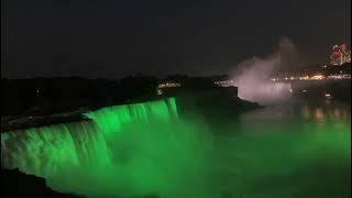 Niagara Falls Illumination Show 2024 [upl. by Sineray850]