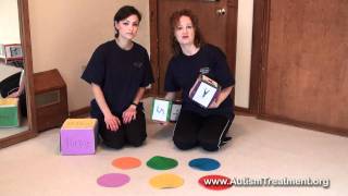 Autism therapy Game from The SonRise Program® a take on Twister [upl. by Enimisaj]