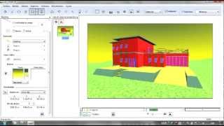 Tutorial Artlantis con sketchup Parte2b [upl. by Etak795]