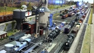 HUGE MODEL TRAIN DISPLAY EVERY SHAPE AND SIZE FOR KIDS AND ADULTS [upl. by Kaile]