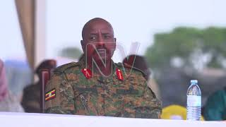 Gen Museveni tells officers not to regard army as a job [upl. by Broderic545]