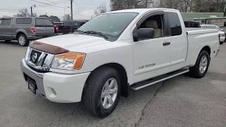 2010 Nissan Titan King Cab 56L V8 SE Local Southeast VA 22Owner For Sale At Holiday Motors [upl. by Hijoung800]