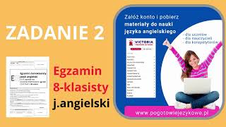 Egzamin 8klasisty  nagrania do arkusza egzaminacyjnego nr 2 [upl. by Ayinat]