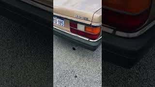 1985 Volvo 240 Gl B230 exhaust slovo volvo240 240 exhaust b230 volvocars crackleandpop [upl. by Aztinaj186]