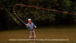 Fly casting Essentials Essential 1 Eliminate Slack line [upl. by Bois634]