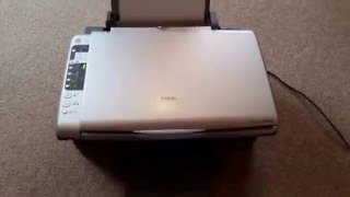 Testdruck Epson Stylus DX5000 [upl. by Conni]