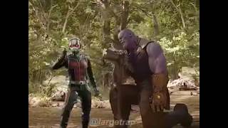 Ant Man vs Thanos LEAKED FIGHT [upl. by Alyal751]