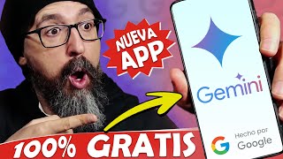 Así es la NUEVA APP de GOOGLE GEMINI ADVANCED para Android  100 GRATIS  ¿Mejor que la de ChatGPT [upl. by Ranie]