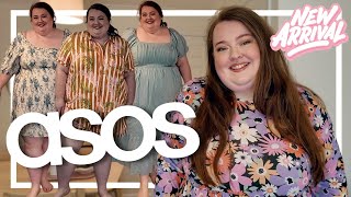 SUMMER DRESSES PJS amp MORE  ASOS plus size fashion try on haul  2024 [upl. by Yhtir]