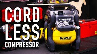 NEW 54v Cordless Air Compressor from DeWalt DCC1054N [upl. by Meta]