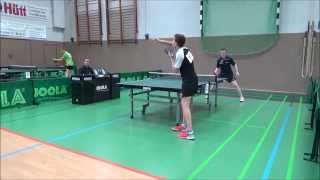 HTTV Top 32 Jugend 2015 Florian Bierwirth  Marvin Werner [upl. by Saturday]