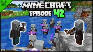 THE ARMY OF PILLAGERS  Pythons World Minecraft Survival Lets Play S2  Episode 42 [upl. by Otsedom]