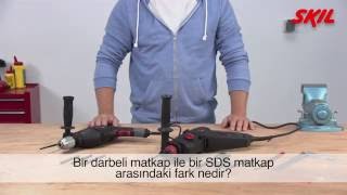 Bir darbeli matkap ile bir SDS matkap arasındaki fark nedir [upl. by Sarid]