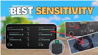 PUBG MOBILE🔥BEST SENSITIVITY CODE  4 FINGER CONTROL SETUP BGMIPUBG MOBILE✅ [upl. by Eile]