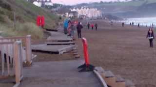 Youghals EcoBoardwalk damaged in stormy weather [upl. by Zoldi]