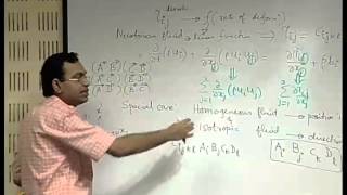 Mod01 Lec28 Dynamics of Viscous Flows  Navier Stokes Equation [upl. by Ranice]