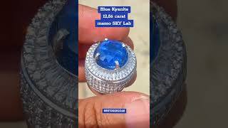 Blue Kyanite shorts jewellery kyanite kyanitejewelry short shortvideo jewelry shopee [upl. by Nojram]