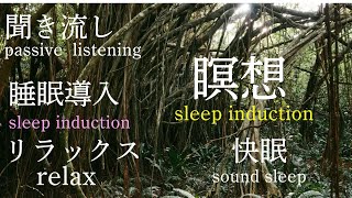 瞑想、睡眠導入、快眠、passive listeninng Meditation healing time [upl. by Hillari356]