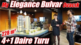 BENZERSİZ YATAK ODALI 41 DAİRE TURU  MY ELEGANCE BULVAR LANSMANI [upl. by Erland285]