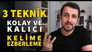 İngilizce Kelimeler Nasıl Daha Kolay ve Kalıcı Ezberlenir [upl. by Dihgirb]