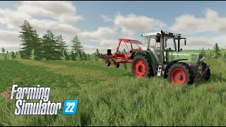 Windrowing Mushrooms amp the Pizzeria  No Mans Land Smallholding 2  Farming Simulator 22 Gameplay [upl. by Perl]